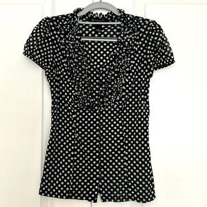 INC polkadot shirt